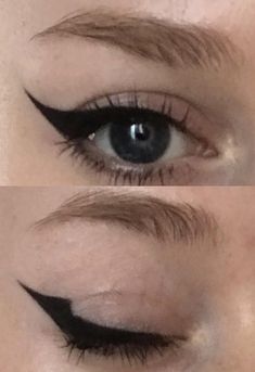 Different Shapes Of Eyes, Eyeliner Looks For Hooded Eyes, Shapes Of Eyes, Eyeliner For Hooded Eyes, Swag Makeup, Makeup Help, Hooded Eye Makeup, Makijaż Smokey Eye, Edgy Makeup