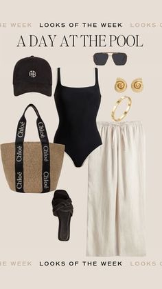 Glam Vacation Outfit, All Inclusive Aesthetic, What To Wear Over A Swimsuit, Thailand Outfit Ideas Travel Fashion, Caribbean Vacation Outfits, Staycation Outfits, Resort Vacation Outfits, Beach Resort Outfits, Breakfast Outfit