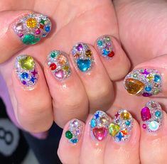 Confetti Nails, December 01, Simple Acrylic Nails, Pretty Nail Art Designs, Makeup Tattoos, Pretty Nail Art, October 31, Chic Nails