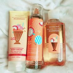 Bath And Body Works Sweet Scents, Bath And Body Works Perfume Summer, Bath And Body Works Perfume Aesthetic, Body Wash Collection Aesthetic, Whipped Coconut Milkshake Bath And Body Works, Perfume Aesthetic Bath And Body Works, Coconut Milkshake, Work Aesthetic, Bath N Body Works