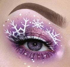 Christmas Makeup Tutorial, Xmas Makeup, Christmas Eye Makeup, Galaxy Makeup, Christmas Makeup Look, Holiday Makeup Looks, Makeup Eyeshadow Palette, Makeup Tutorial Eyeshadow, Smink Inspiration