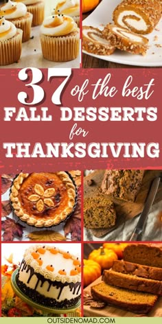 the best fall desserts for thanksgiving