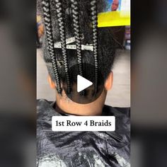 TikTok · BeautynBraidsRVA 4 Braids, Natural Hair, Natural Hair Styles, Map, Hair Styles