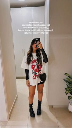 Ootd Festival Music, Concert Ootd Ideas, Bruno Mars Inspired Outfit Women, Look Festival Trap, Look Show Rock, Look Festival Rock In Rio, Rock In Rio Outfit, Look Trap, Pop Concert Outfit Ideas