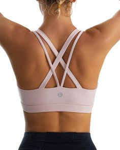 PRICES MAY VARY. WHY WE MADE THIS:Need a sports bra that does it all? Look no further! This sweat-wicking cross-strap bra gives you the coverage and support you need for yoga, run, and the gym—without restricting your movement or breath. fabric has added lycra that allows the bra to stretch with you and retain its shape over time. Slip in optional, removable cups for full coverage—if you want it. This bra is intended to provide medium support for great shape retention, long-lasting comfort. UNIQ Running Girl, Old Bras, Girls Sports Bras, Strap Bra, Bra For Women, Strappy Sports Bras, White Sports Bra, Back Light, Perfect Bra