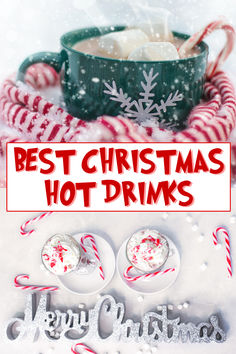 Warm up your holiday season with the best Christmas hot drinks! Cozy up with rich and creamy hot chocolate topped with a mountain of whipped cream. Sip on spiced apple cider that's bursting with festive flavors of cinnamon and cloves. Enjoy a classic eggnog, smooth and spiked with just the right amount of nutmeg. These heartwarming beverages are perfect for holiday gatherings, chilly evenings by the fire, or simply indulging yourself. Christmas Hot Drinks, Hot Drink Recipes, Hot Christmas Drinks, Winter Drink Recipes, Big Mugs, Classic Eggnog, Creamy Hot Chocolate, Christmas Potluck, Toddy Recipe