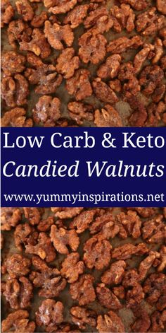 low carb and keto candied walnuts