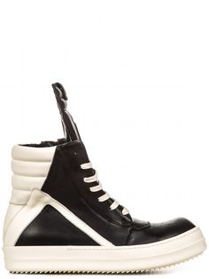 Rick Owens: Geobasket Shoes ($1145) Rick Owens Sneakers Farfetch, Rick Owens Shoes Orange, Rick Grimes Belt, Thigh High Boots Summer, Vintage Shoes Men, Rick Owens Shoes, Skate Sneakers, Spike Shoes, Groom Shoes