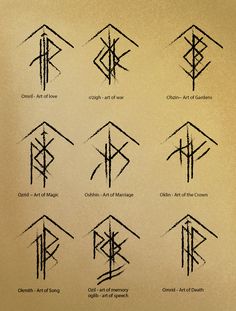 an old book with different types of calligraphy