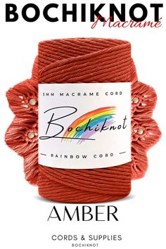 Infuse your macrame with bright, beautiful colors using Bochiknot’s recycled cords!
Our cords are crafted for strength and ease of use, bringing vibrant life to your designs. Perfect for any project, they offer rich, consistent color.
Picture your macrame projects enhanced with these eye-catching cords.
Start your creative journey at www.Bochiknot.com and explore our colorful selection! Rainbow Macrame, Simple Beauty, Earthy Colors