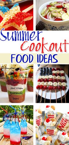 an image of summer cookout food ideas