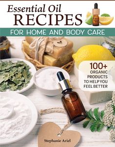 Whether you're new to the amazing world of essential oils or have been using them for years, this complete essential oils guide details their incredible benefits, as well as how to make -- and even monetize -- natural home remedies and self-care products! Essential Oil Recipes for Whole Body Health and Care provides thorough insight on starting your at-home essential oil apothecary, the power of aromatherapy, how to use essential oils, and other informative topics before presenting 115 essential oil recipes you can easily make and use at home, gift to family and friends, or even sell for a profit! From all-natural homemade body scrubs, dryer sheets, and laundry soap to homemade candles, immunity boosters, medicinal balms for headaches, stings, itches, men's and women's health, and so much Essential Oil Chart, Essential Oils Guide, Aromatherapy Blends, Organic Products, Homemade Body Scrub, Essential Oil Recipes, Natural Home Remedies, Diy Natural Products, Oil Recipes