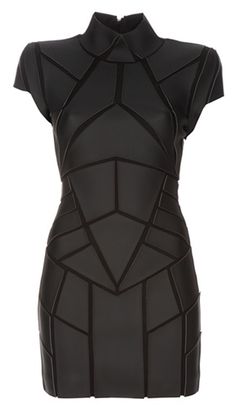 Garet Pugh Science Fiction Clothes, Futuristic Dress, Panelled Dress, Mode Tips, Sci Fi Fashion, Geometric Dress