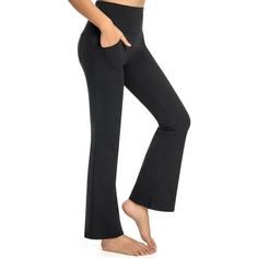 Elevate your comfort and style with GymCope flare pants. Designed to enhance your leg line and boost your confidence, these flare leggins for women feature a subtle flare design for optimal flexibility and durability. With four spacious pockets, these yoga pants keep your essentials secure on the go, allowing you to move freely through your day. Enjoy a snug fit that accentuates your legs, with non-see-through and squat-proof wear for added peace of mind. It's time to embrace comfort, style, and Fits Streetwear, Wide Leg Yoga Pants, Flare Yoga Pants, Yoga Pants With Pockets, Womens Wide Leg Pants, Business Pants, Long Leggings, Boost Your Confidence, Leggings For Women