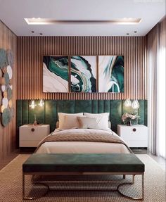 Deco Studio, Luxury Bedroom Master, Bedroom Decor Design, Bedroom Bed Design, Bedroom Decor Ideas, Dreamy Bedrooms, Bedroom Layouts, Master Bedrooms Decor, Wallpaper Bedroom