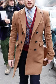 Men Outfit Ideas Fall 2013 | Men Style Camel Coat Outfit, Gentlemen Style, Pick Outfits, Coat Outfit, Camel Coat, Coat Outfits, Business Suit, A Gentleman