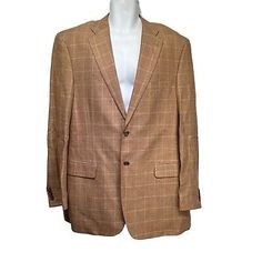 pronto moda Elite bamboo windowpane blazer mens Size 42R  | eBay Blazers Men, Blazers For Men, Mens Suits, Blazer Suit