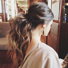 Cute Ponytail Hairstyles, Perfect Ponytail, Old Hairstyles, Cute Ponytails, Popular Haircuts, Hair And Beauty, Haircuts For Long Hair, Long Hairstyles, Everyday Hairstyles