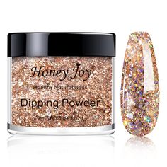 PRICES MAY VARY. Item Name: Fine Dipping Powder with Shine Champagne Color Glitter Hexagon Sequins, Easy to be Applied with Dip Nail Liquid to Coated on Nails. Dip Powder N.W.: 28g / pot = 0.98oz / pot. Quantity: 1 pieces / set Effect: Nail and Gel Polish Plated Effect. Key Points: 1) Long Lasting under Correct Dip Nail Operation Steps; 2) Apply Dip Powder Evenly on Nails; 3) The Colors on Nail Tips Shown in Pictures were Made on False Nail Tips with 2 Coating / Layer of Dip Powder. And Colors o Nail Polish Remover Pads, Dip Manicure, Summer Gel Nails, Nail Effects, Long Lasting Nails, Bright Nails, Dip Powder Nails, Dipped Nails, Dip Powder