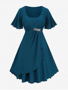 Cheap Dresses Online | ROSEGAL Trendy Cheap Club Dresses, Cheap Trendy Club Dresses, White Dress Plus Size, Plus Size White Dress, Halloween Fashion Outfits, Flare Outfit, Plus Size Club, Black Plus Size Dress, Plus Size Dresses For Women