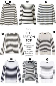 Breton Stripe Shirt, Breton Top, Gamine Style, French Girl Style, Minimalist Capsule Wardrobe, Stripe Outfits, Fashion Capsule