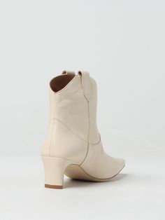 Flat Ankle Boots STAUD Woman color Cream Cream Flats, Boots For Woman, Flat Ankle Boots, Ankle Boots Flat, Italian Fashion Designers, Shoes Woman, Italian Fashion, Woman Colour, Boot Shoes Women