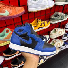 Brand New With Box Original Authentic Will Be Shipped From Our Store Location @Richkickzla Jordan 1 Marina Blue, Nike Shoes Jordan, Shoes Jordan 1, Nike Shoes Jordans, Shoes Jordan, Marina Blue, Shoes Color, Jordan Shoes, Jordan 1