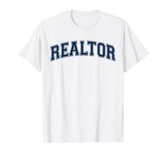 PRICES MAY VARY. Fun gift for those that hustle houses, homes, and real estate and want to support the home team. Lightweight, Classic fit, Double-needle sleeve and bottom hem Real Estate Shirts, Varsity Style, Home Team, Style T Shirt, Estate Agent, Real Estate Agent, Branded T Shirts, Top Styles, Fashion Branding