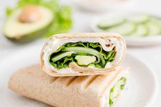 The Best Turkey Wraps - Healthy Lunch or Dinner Idea! Turkey Wraps Healthy, Turkey Wrap Recipes, Homemade Pulled Pork, Cuban Sandwich Recipe, Turkey Wrap, Vegetarian Wraps, The Best Turkey, Turkey Wraps, Carnitas Recipe