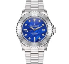 Luxury Blue Diving Watch Accessories, Trident Logo, 3000m, Diver Watch, Oyster Shell, Dive Watches, Diver, Watch Brands, Stainless Steel Case