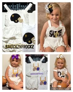 Kids girls 2pc cotton Lsu set Appliqué.  Choose any appliqué can be put on any item. Choose your Appliqué@snf. Sizes 12m,18m,2,3 All items are made to order White Matching Set Tops For Playwear, White Cotton Cheerleading Sets, White Cotton School Spirit Sets, Cute White Cotton Sets, Clothing Sets, Kids Clothing, Put On, Labour Day, Outfit Sets