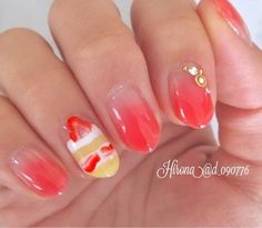 Dessert Nails, Fish Nails, Nail Artwork, Nose Makeup, Nail Time, Happy Nails, Grunge Nails, Pretty Gel Nails