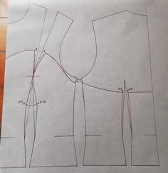 the sewing pattern for this dress is very simple