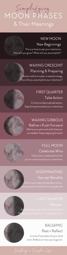 The Moon Phases, Moon Cycles, Foto Tips, Witchy Woman, Moon Magic, Planner Organization, New Moon, Book Of Shadows, Simple Living