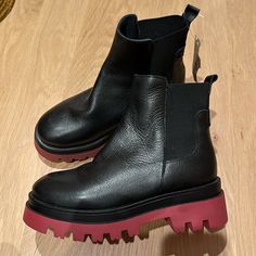 Platform Boots. Made In Spain. Never Worn. Size 37 Or Us Size 7. Platform Boots, Leather Boots, Bootie Boots, Ankle Boots, Spain, Size 7, Women Shoes, Brand New, Boots