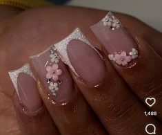 Polygel Design, Nail Inspo Back To School, Back To School Nails Acrylic, Acrylic Nails Almond Shape, Fancy Nails Designs, White Acrylic Nails