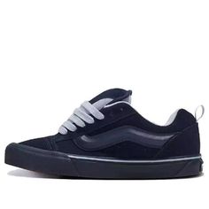 Vans Knu Skool OG 'Navy Blue' VN0009QCBX9 Low Cut Shoes, Navy Blue Shoes, 2000s Style, Vans Shop, 2000s Fashion, Stylish Sneakers, Fashion Killa, Low Cut, Baby Blue