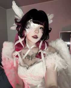 Angel Cosplay Makeup, Columbina Cosplay, Columbina Damselette, Angel Cosplay, Robin Cosplay, Cosplay Tutorial