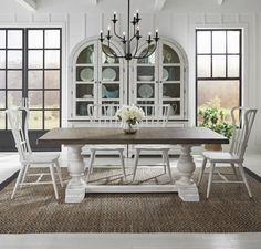 River Place White Dining Chair | RC Willey Balance Of Life, Vertical Slats, Comfy Home, Brown Dining Table, Trestle Dining Table, Extendable Table, French Living, White Dining Chairs, Trestle Table