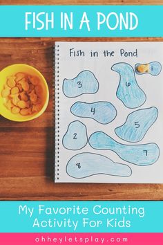 a fish in a pond activity for kids