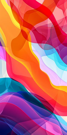 an abstract colorful background with wavy lines