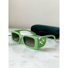 Brand New Gucci Gg1325s Neon Green Logo Sunglasses. Slim Rectangular Shape. 100% Uva And Uvb Protection. 54mm Eye Size. 19mm Bridge Size. 140mm Temple Size. Made In Italy. Comes With Gucci Jewel-Toned Velvet Hard Case, Satin Pouch, Cleaning Cloth, And Cards. 100% Authentic And Unworn. Designer Sunglasses With Uv Protection, Designer Sunglasses With Uv Protection For Spring, Elegant Green Gucci Sunglasses, Gucci Green Sunglasses With Mirrored Lenses, Gucci Green Polarized Sunglasses, Luxury Green Gucci Sunglasses, Gucci Casual Green Sunglasses, Casual Green Gucci Sunglasses, Gucci Green Sunglasses With Uv Protection