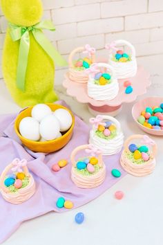 Meringue Easter Baskets - a tried and true treat everyone will love from our family to yours!