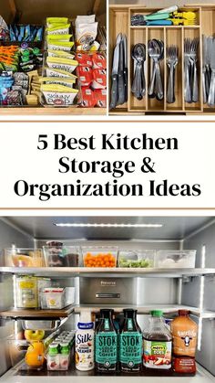 the top five best kitchen storage and organization ideas