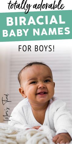 Looking for biracial baby names? This list has the sweetest ideas, plus their meanings and origins! Find the perfect mixed baby boy name for your bundle of joy! #mixedbabies Biracial Baby Names, Mixed Baby Boy Names, Names And Their Meanings, Biracial Babies, Mixed Baby, Baby Boy Name, Boy Name, Pregnancy Information