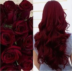 Red On Red Hair Color, Chili Hair Color, Red Hair Ideas For Long Hair, Red Hair Color With Highlights Balayage, Dark Red On Blonde Hair, Vivid Burgundy Hair Color, Hair Color Ideas For Long Brown Hair, Black Hair On Top Color Underneath, Black Cherry Red Hair Color