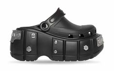 100 Perfect Ugliest Crocs Ideas in 2023 Balenciaga Crocs, Crocs Platform, Shoes Names, Black Balenciaga, Sneaker Art, Balenciaga Logo, Platform Clogs, Louis Vuitton Sandals, Balenciaga Shoes