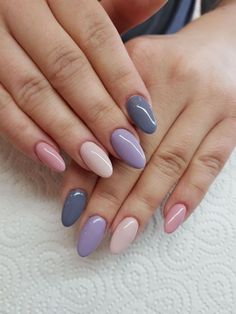 Spring Nail Colors, Short Acrylic Nails, Nail Designs Summer, Trendy Nails, How To Do Nails, Stylish Nails, Spring Nails