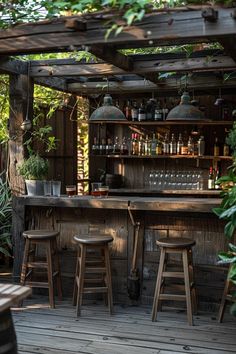 19 Trendy Patio Furniture Ideas For Chic Outdoor Spaces Rustic Outdoor Bar, Beer Garden Ideas, Stylish Patio Furniture, Dubai Hills, Hills Landscape, Future Inspiration, Teak Lounge Chair, Backyard Fireplace, Pools Backyard