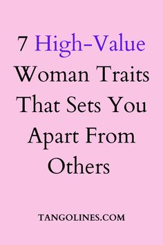 If you want to level up in life or your dating journey, these traits will make men see you as a high-value woman Traits Of A Good Woman, High Value Woman Traits, Attributes Of A Good Woman, Level Up In Life, A High Value Woman, High Value Woman, Managing Finances